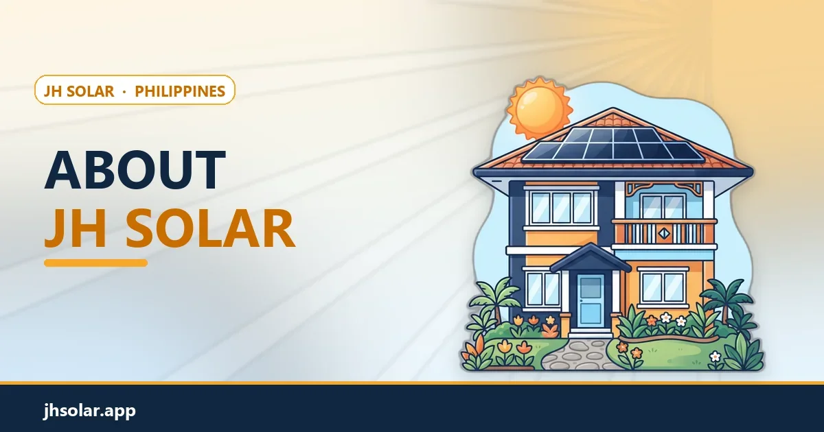 Philippine home with rooftop solar panels under a bright sun