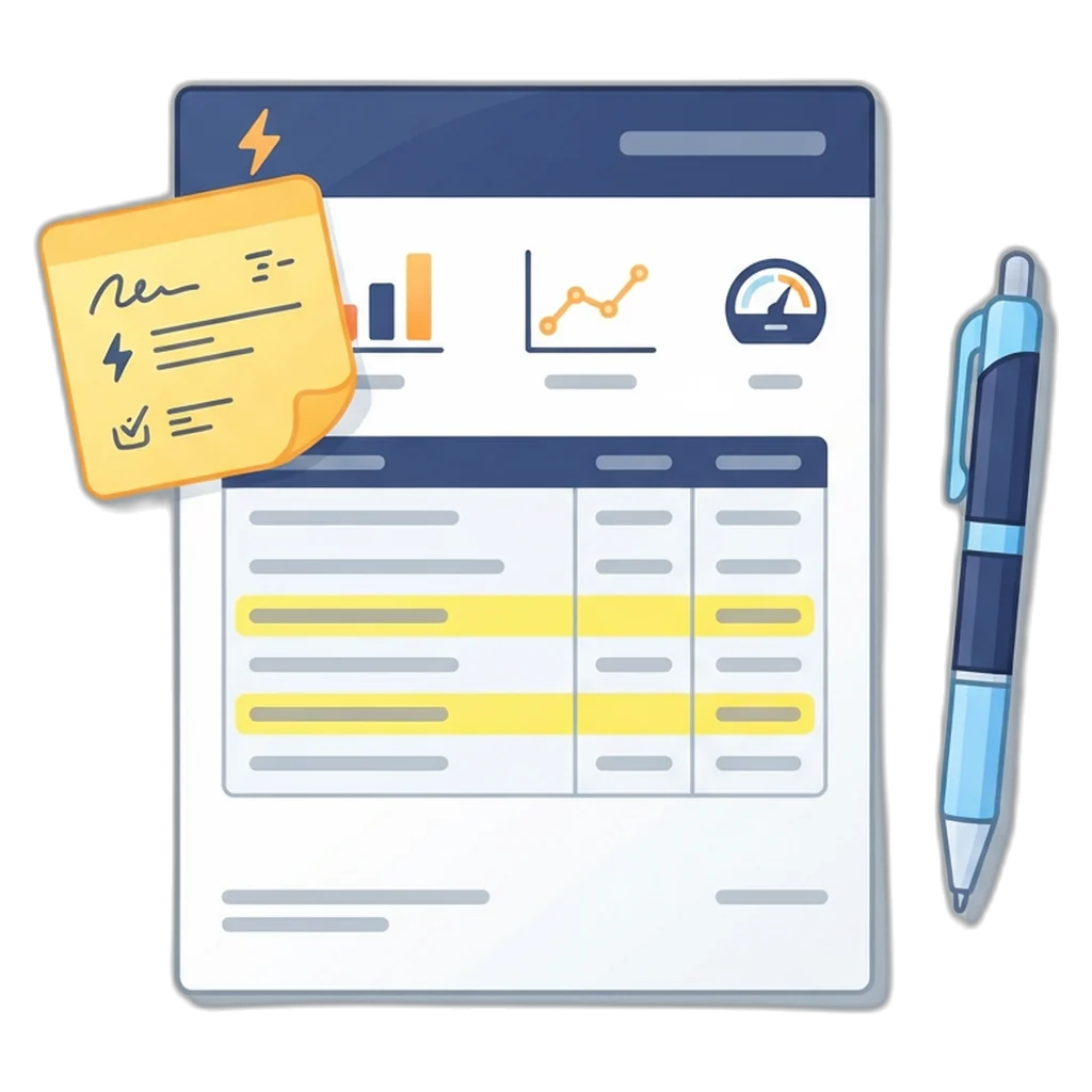 Electric bill with kWh used and billing period highlighted for a solar computation, account number covered